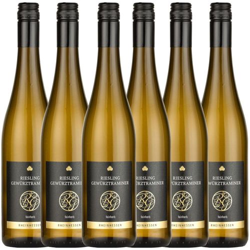 Riesling Gewürztraminer QbA feinherb - 6er Karton