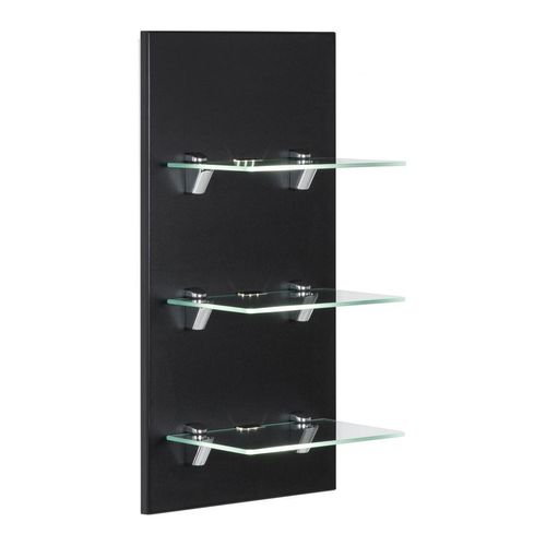 LED-Panel VIVA mit 3 Glasablagen schwarz EEK: F