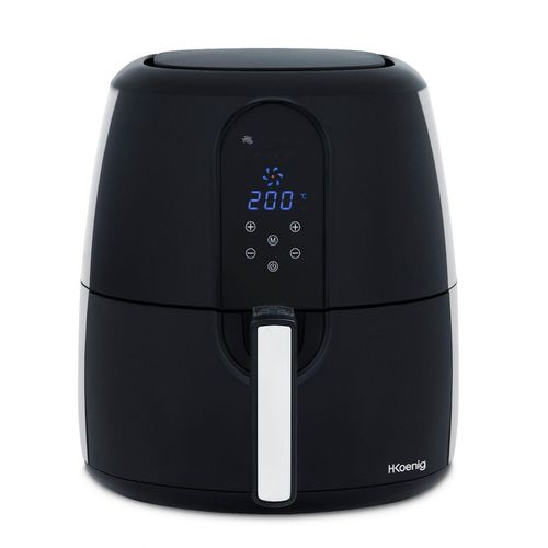 Heißluftfritteuse 5,5L FRY820, 7 Kochprogramme, Schwarz