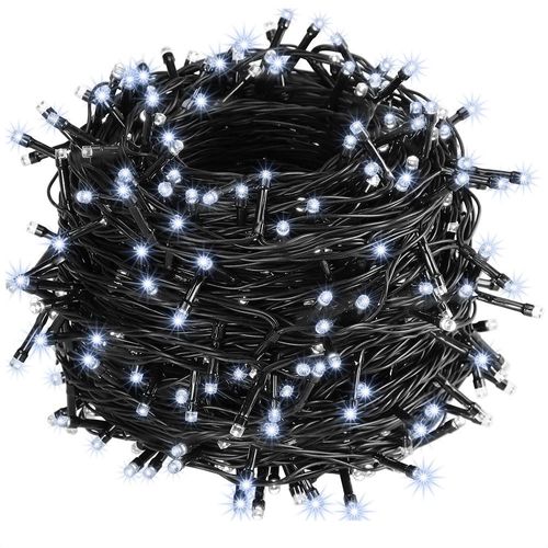 Lichterkette 600 LED 60m kalt weiß