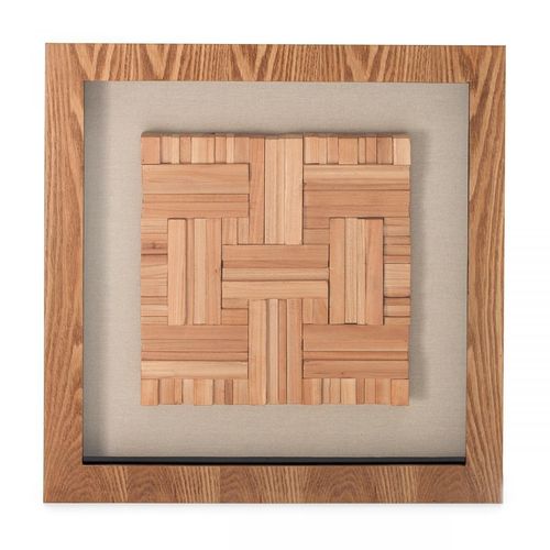 Bild Holzkunst Quadrat 60x60 I WON200