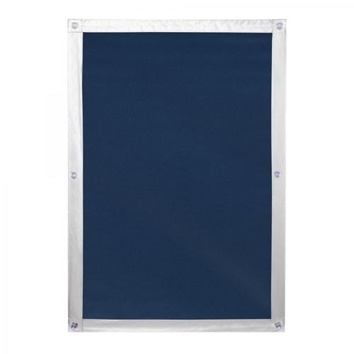 Dachfenster Sonnenschutz Haftfix, ohne Bohren, Verdunkelung, Blau, 59 cm x 113,5 cm (B x L)