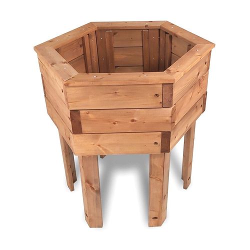 Pflanzkasten aus Holz, Hochbeet