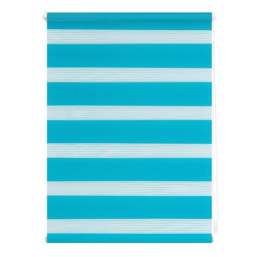Duo-Rollo Klemmfix, ohne Bohren - Blau, 80 cm x 150 cm (B x L)