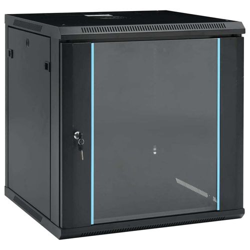 Prolenta Premium - 12U Netzwerkschrank Wandmontage 19