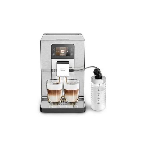 KRUPS EA877D Intuition Experience Kaffeevollautomat silber