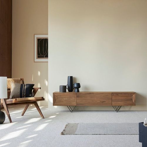 TV-Schrank aus Nussbaumholz 175 Metric