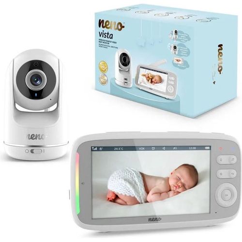 Neno Vista Drehbare Video-Babymonitor mit drahtlosem Empfänger