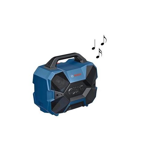 BOSCH Professional GPB 18V-6 C Baustellenradio blau