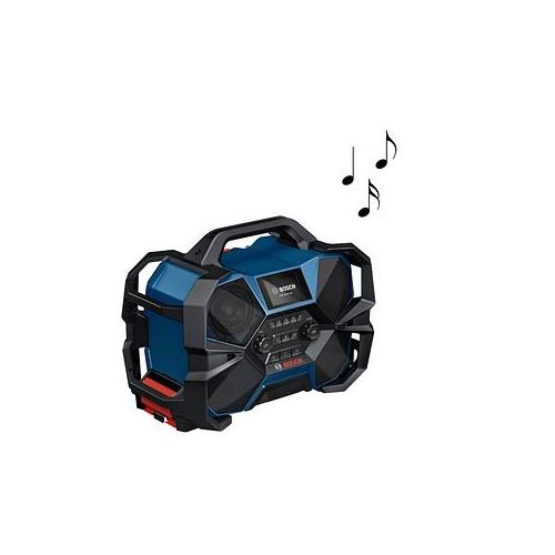 BOSCH Professional GPB 18VH-6 SRC Baustellenradio blau