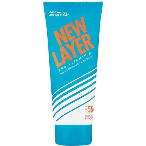 NEW LAYER Sonnenpflege Sonnencreme Pro Vitamin D Sonnencreme SPF50+ 200 ml