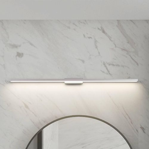 Lindby LED-Bad- und Spiegelleuchte Alenia, 120cm, IP44, grau