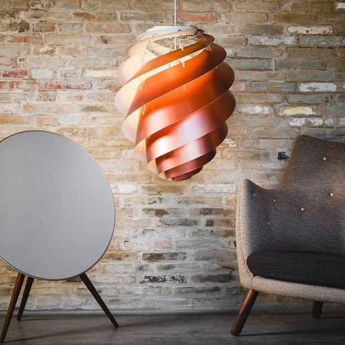 LE KLINT Swirl 2 Large - Pendellampe, kupfer