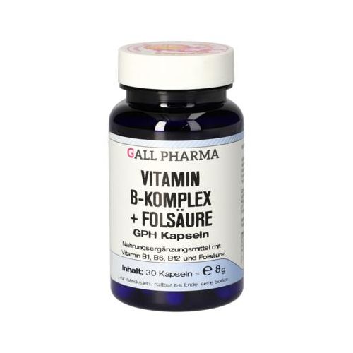 VITAMIN B KOMPLEX+Folsäure Kapseln 30 St