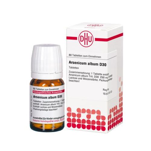 ARSENICUM ALBUM D 30 Tabletten 80 St