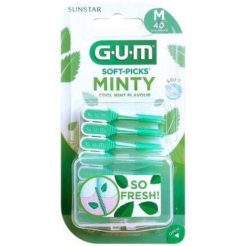 GUM SOFT-PICKS MINTY medium 40 St