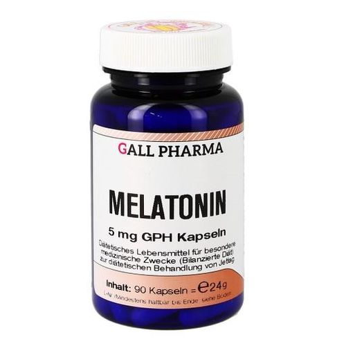 MELATONIN 5 mg GPH Kapseln 90 St