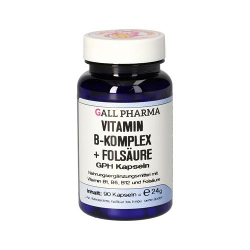 VITAMIN B KOMPLEX+Folsäure GPH Kapseln 90 St