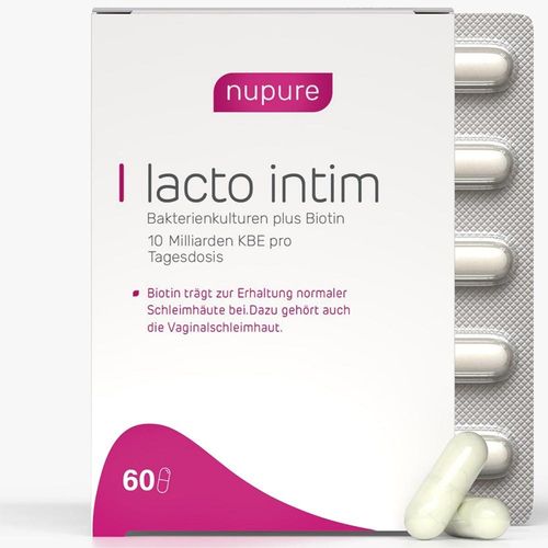 LACTO INTIM Milchsäurebakterien+Biotin msr.Kaps. 60 St
