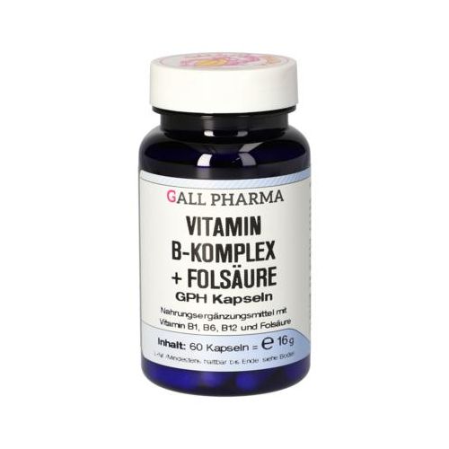 VITAMIN B KOMPLEX+Folsäure Kapseln 60 St