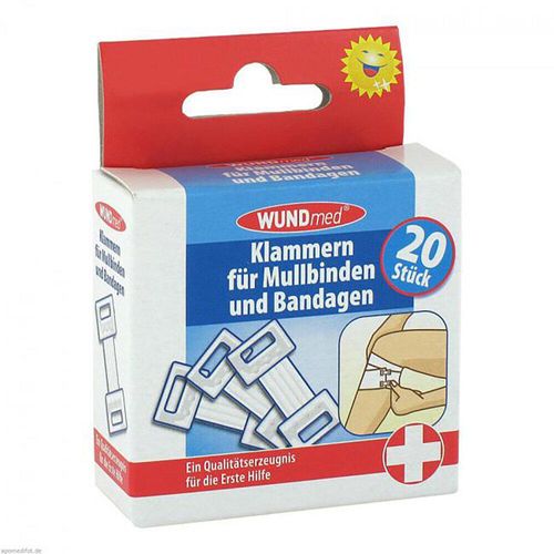 KLAMMERN f.Mulbinden+Bandagen 20 St