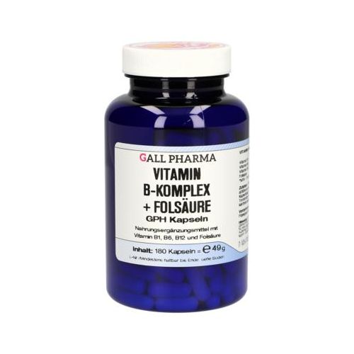 VITAMIN B KOMPLEX+Folsäure GPH Kapseln 180 St