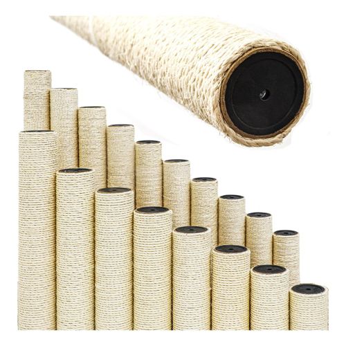 35 cm Sisalstamm für Kratzbaum Ersatzstamm M8 - Ø 9,2 cm Sisalsäule Kratzstamm