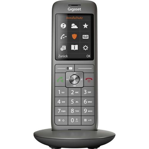 Gigaset CL690A SCB Schnurloses Telefon mit Anrufbeantworter anthrazit
