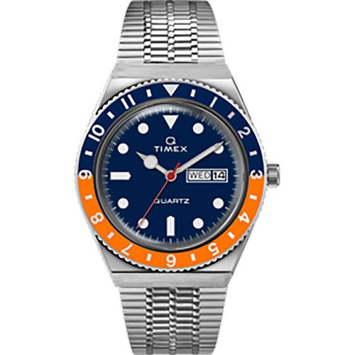 Timex Q Reissue Herrenuhr mit Edelstahlarmband