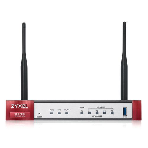 ZyXEL USG FLEX 100 AX Wifi 6 Device only Firewall - Firewall - 900 Mbps