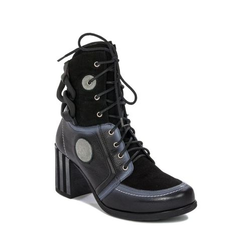 Damen Lederstiefel Maciejka 05599-01 Schwarze 37