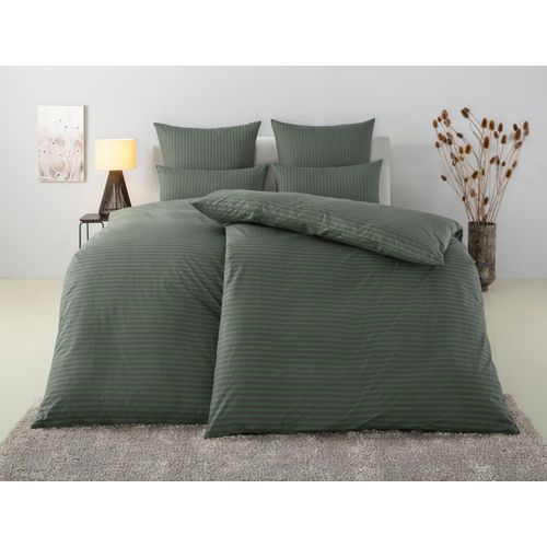 Bruno Banani Bettwäsche »Jassen«, moderne Bettwäsche aus Baumwolle, Bettwäsche mit Streifen-Design