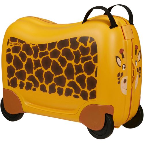 Samsonite Kinderkoffer »Dream2Go Ride-on Trolley, Giraffe«, 4 Rollen, Kinderreisekoffer Handgepäck zum sitzen und ziehen