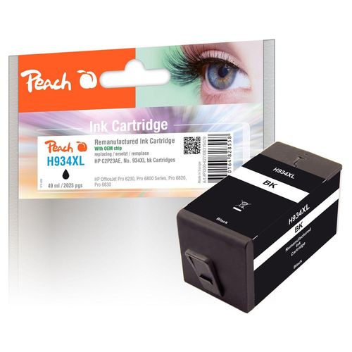 Tintenpatrone schwarz HC kompatibel zu HP No. 934XL, C2P23AE