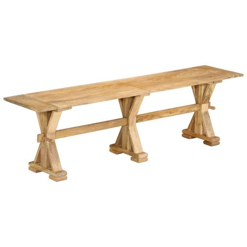 Sitzbank 160X35X45 Cm Massivholz Mango