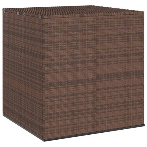 Garten-Kissenbox Pe Rattan 100X49X103,5 Cm | Farbe: Braun | Größe: 100 x 97.5 x 104 cm