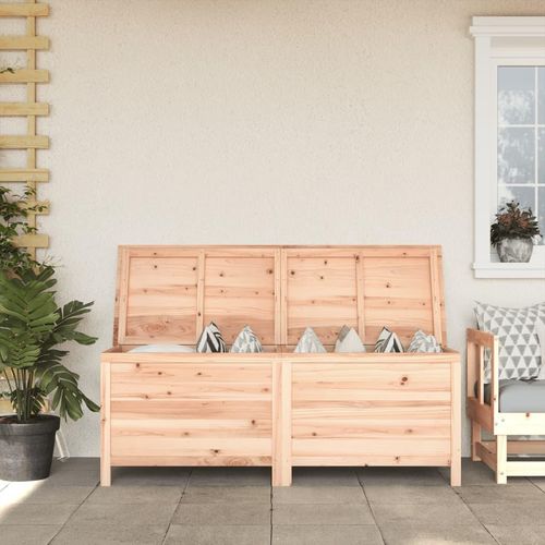 Gartentruhe 50X49X56,5 Cm Massivholz Tanne | Farbe: Natur | Größe: 150 x 50 x 56.5 cm