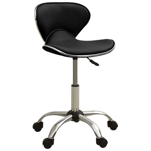 Bürostuhl Kunstleder | Farbe: Schwarz