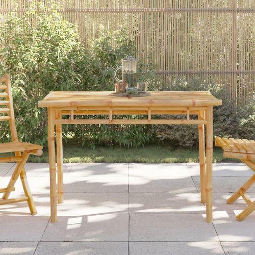 Garten-Esstisch 110X55X75 Cm Bambus