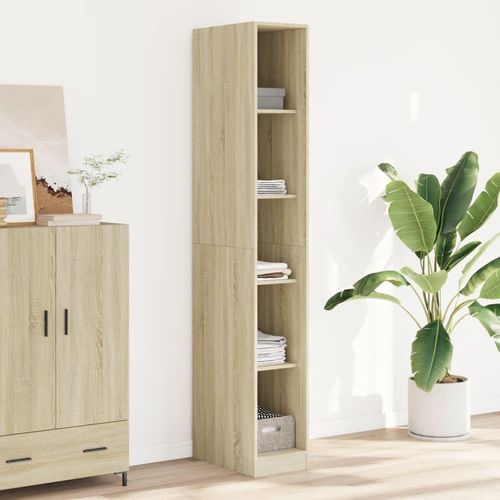 Kleiderschrank Sonoma-Eiche Holzwerkstoff Sonoma Eiche | Größe: 30 x 50 x 200 cm | Menge: 4 Böden