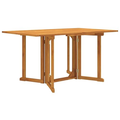Garten-Klapptisch Butterfly Massivholz Teak | Größe: 150 x 90 x 75 cm