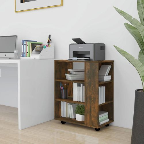 Rollcontainer -Optik 60X35X75 Cm Holzwerkstoff | Farbe: Räuchereiche