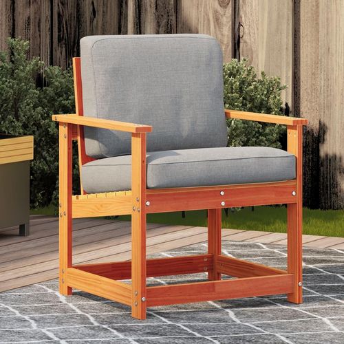Gartenstuhl 62X56X77 Cm Massivholz Douglasie | Farbe: Wachsbraun