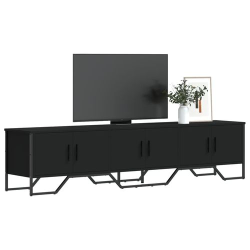 Tv-Schrank 180X34X41 Cm Holzwerkstoff | Farbe: Schwarz