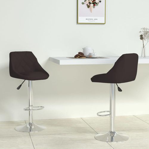 Barhocker 2 Stk. Kunstleder | Anzahl im Paket: 2 | Farbe: Schwarz