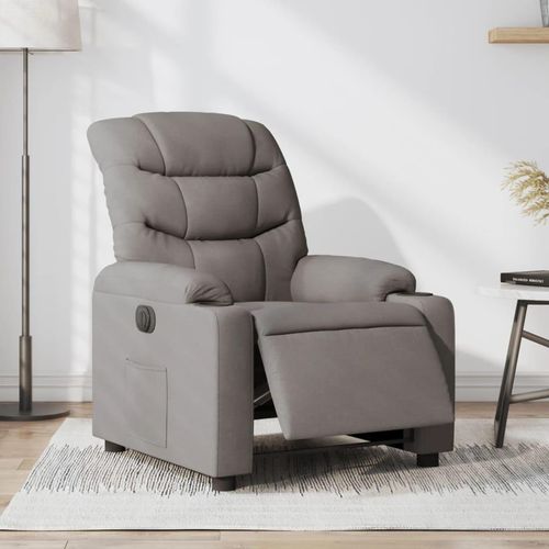 Relaxsessel Elektrisch Stoff Taupe