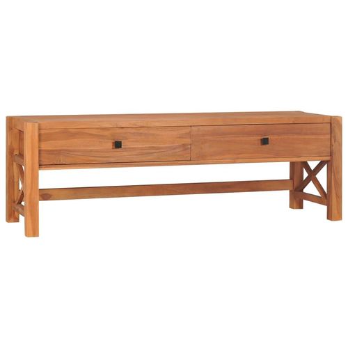 Tv-Schrank 140X40X45 Cm Teakholz | Breite: 140 cm