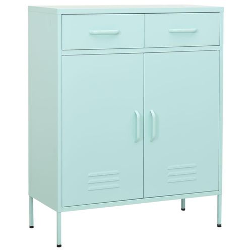 Lagerschrank 80X35X101,5 Cm Stahl | Farbe: Mintgrün