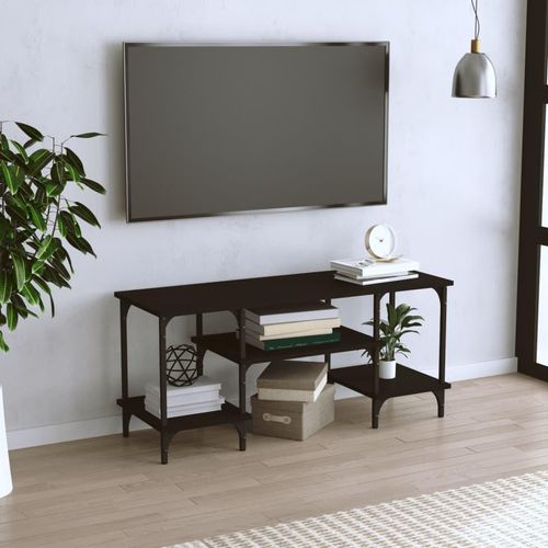 Tv-Schrank 102X35X45,5 Cm Holzwerkstoff | Farbe: Schwarz