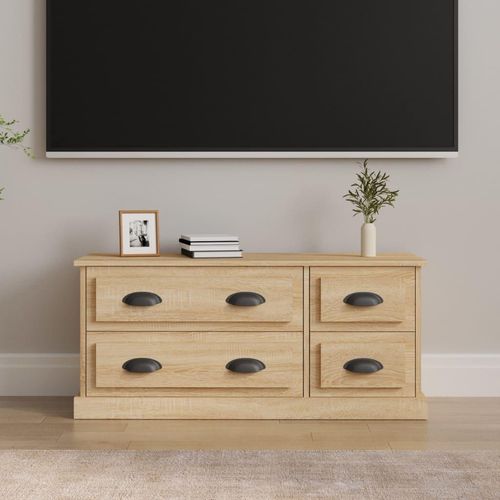 Tv-Schrank 100X35,5X45 Cm Holzwerkstoff | Farbe: Sonoma Eiche